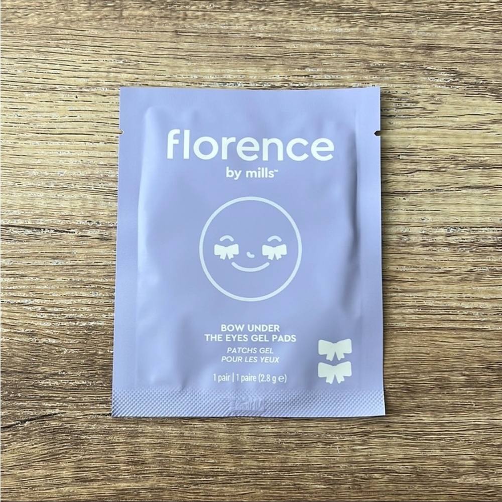 NWT Florence by Mills Bow Under The Eyes Gel Pads, 1 pair